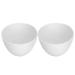 Soft mask bowls 2 pieces of mask mixing bowls for mud masks and skin care products professional mixing tools for facial masks for home use and beauty salon portable folding