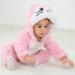 COOKY.D Unisex Winter Hooded Romper Jumpsuit for Babies 2-36 Months - Cat Design - Buy Online on GoSupps.com