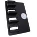 Partition Design Wall-Mounted Rack Hair Cutter Holder Storage Rack Brush Holder for Home Bathroom - Buy Online on GoSupps.com