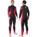 Yueta Men's 3MM Neoprene Full Body Wetsuit - Large Red - Buy Online on GoSupps.com