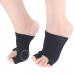 Hallux Valgus Corrector for Two Toes - Day & Night Foot Care Black Half Socks - Buy Online on GoSupps.com