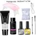 LOUMMRCY Polygel Nail Kit - Complete 8-Piece Starter Set for DIY Manicure & Nail Art | French Nail Extension Kit for Beginners - Buy Online on GoSupps.com