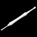 Plastic Double Tips Earpick Ear Wax Remover Pick Cleaner - White - Buy Online on GoSupps.com