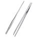 Straight Tweezers Reptile Feeding Tool 27cm Stainless Steel Aquarium Straight Tweezers Tongs 1Pc Mega Reptile Feeding Tweezers Cleaning Clamp
