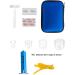 Finever Insect Sting & Snake Bite Venom Extractor Kit - First Aid Tool for Fast Emergency Relief | Ideal for Hiking, Camping & Backpacking - Blue Suction Pump with Case - Buy Online on GoSupps.com
