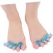 Silicone Gel Hammer Toe Cushions - Blue Shoe Separator & Valgus Adjuster - Orthotic Stretcher & Filler - Buy Online on GoSupps.com