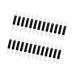 SOESFOUFU Makeup Eyeshadow 100pcs Travel Kit for Women Eyeshadow Sponge Brush Eyeshadow Brush Kit Eye Shadow Stick Miss Toolkit M White