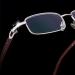 Shop Stylish Unisex Light Blocking Reading Glasses - 2.0 Full Frame Bamboo Spectacles for Comfort and Clarity - Buy Online on GoSupps.com