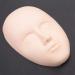 Silicone Face Exercise Head for Makeup Practice - Eyebrow Lips & Eyelash Extensions - Buy Online on GoSupps.com