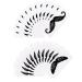 Amosfun Autocollants pour pilation des Poils du Nez et Protection Moustache 24 Pi ces Adh sifs Accessoires S rs pour Cire Nez Usage Quotidien