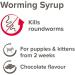 Beaphar - Worming Syrup - For Puppies & Kittens - Treats Roundworms - Ideal for Treating Litters - UK Authorised Veterinary Medicine - Pet-Friendly Chocolate-Flavoured Syrup - 45ml ( Pack of 1) - Buy Online on GoSupps.com