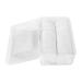 Lurrose 100th reusable cotton pads to make-up facial pads cosmetic pads women cosmetic pad make-up cotton pads white cleaning facial pillow