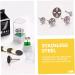 FRCOLOR Foot Bearings Hole Design Bearing Dead Skin Grinding Tool Sanding Paper Bearing for feet Nail Tool Dead Skin Sand Bearing Electric Sandpaper Stainless Steel - Buy Online on GoSupps.com