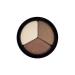 Emani Trio Eye Colors Eyeshadow Powder - Blendable & Lightweight  Safe for Sensitive Eyes - Vegan  Cruelty-Free - 3 Shades  Tantalizing (Gold/Olive)