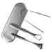 Stainless Steel Tongue Scraper | Metal Tongue Cleaner for Fresh Breath | Reusable Tongue Brush with Travel Case - Buy Online on GoSupps.com