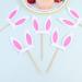 TOYANDONA 30pcs Rabbit Ears Plug Easter Cupcake Pick Cake Toothpicks Birthday Cake Supplies Birthday Cake Topper Bunny Ear Cake Toppers Dessert Toothpicks Happy Wood Baby Party Supplies Food - Buy Online on GoSupps.com