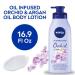 Nivea Oil Infused Orchid & Argan Oil Body Lotion 16.9 fl oz - Pack of 2 | Moisturizing Hydration - Buy Online on GoSupps.com