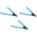 Nail Cuticle Nippers Cuticle Nippers 3 Pieces Easy Ergonomic Grip for Home for Thick Hard Toenails (Blue) - Buy Online on GoSupps.com
