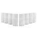 8-Pack 2.5oz BPA-Free Deodorant Containers - White Twist-Up Tubes for DIY Deodorant & Aromatherapy - Buy Online on GoSupps.com