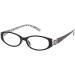 Foster Grant Women's Designer Reading Glasses Tansy Black +2.00 - Stylish & Comfortable International Shipping Available - Buy Online on GoSupps.com