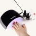 Bluesky 24W LED UV Nail Lamp for Gel Polish | Professional Nail Dryer with Auto Sensor and 2 Timers | UK Plug (Black) - Buy Online on GoSupps.com