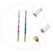 MAGICLULU 2pcs Colorful Embroidery Pen Eyebrow Pen Tattoos Mist Pen Embroidered Tattoos Tool Pen - Buy Online on GoSupps.com
