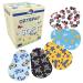 Ortopad Soft Bamboo Boys Eye Patches, 50/Box (Medium Size, 2-4 yrs) Textured Accents 50 Count (Pack of 1)