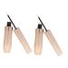 Healeved 2pcs Bottle Makeup DIY Tubes Tube Empty Bottle Golden Aluminum