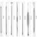 Blackhead Remover Kit Extract Pop and Care for Clear Skin - Acne Comedown Dermatologist Extractor Tool Set for Blemish Facial Skin Care Professional Whitehead Extraction Tweezer Removal - Buy Online on GoSupps.com