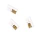 TEONEI Nail Drill Bit Wire Cleaner Brush Nail Art Cleaner Tool for Nail Salon or Home Use 3Pcs