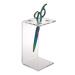 Walmeck Professional Hair Scissor Comb Holder Salon Scissor Shear Rack Hairdressing Combs Organizer Acrylic Transparent