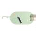 Vesone Makeup Cleaning Mat Silicone Cleanser Brush Clean Pad - Multifunctional Cosmetic Brush Scrubber Mat Pad Effective Cosmetic Cleaning Pads green