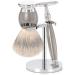 MHLE Universal Stand for Razors & Shaving Brushes - Chrome Modern Design - Buy Online on GoSupps.com
