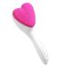 FRCOLOR FRCOLOR Love Cleansing Brush Women's Facial Cleansing Brush Exfoliating Facial Massage Brush Heart-Shaped Facial Scrubber Silica Gel Face Scrubber