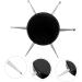 Minkissy Nail Art Drill Pen - Manicure Painting & Dotting Tool Set | Gemstone Mandala Dotting Tools | Acrylic Stippling Pen | Black 6.9x6.9cm - Buy Online on GoSupps.com