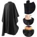 Xinchao Waterproof Hairdressing Cape - Durable Barber Cloak for Hair Styling & Cuts (Black 120x145cm) - Buy Online on GoSupps.com