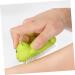 Hohopeti Silicone Shower Exfoliator Massaging Brush for Skin & Hair Care - Buy Online on GoSupps.com