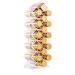 YIEZI Lipstick Holder Organizer 16 Spaces Acrylic Stackable Fish Shape Lipstick Tower  Lip Gloss Storage Stand for 16 Lip Slots  Perfect for Lipgloss Organizers Makeup Vanity Display  Clear (1 Pack) 16 Slots(1-Pack)