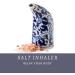 Himalayan Salt Inhaler - Hand-Painted Ceramic Design | Portable Respiratory Relief for Allergies Asthma & Sinus Issues - Buy Online on GoSupps.com