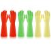 AOOPOO 3 Pairs Latex Household Gloves - 38cm Long Rubber Cleaning Gloves for Kitchen Bathroom Dishwashing Laundry & Car - Waterproof & Reusable - Buy Online on GoSupps.com