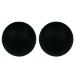 Massage ball fascia ball hard lacrosse ball massage.Massage balls for back legs feet hands.Triggerpunktball for yoga myofascial relaxation muscle relaxation acupuncture massage.2 pieces.(Black)