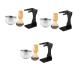 Minkissy 3 sets of razor set men suits razor oil facial oil for men portable shaving cup of shaving razor supply shave.
