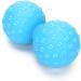 Double Massage Balls for Myofascial Relaxation | Peanut-Shaped Lacrosse Roller for Back Neck Foot & Shoulder - Blue - Buy Online on GoSupps.com