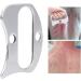 Verdant Touch Stainless Steel Gua Sha Massage Plate - Pain Relief Scraping Tool for Body Therapy - Buy Online on GoSupps.com