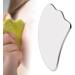 Perfk Gua Sha Massage Device | Stainless Steel Facial Tool & Body Massage Board (10cm x 5.5cm) for Neck & Body Relaxation - Buy Online on GoSupps.com