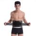 Oakye back band lumbar spine lower belt rails support waist trainer belt posture correction with two adjustable straps and breathable inserts for backensc