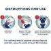 Domestos PROFESSIONAL Zero Limescale Toilet Descaler THICK GEL 6x 750ml - Buy Online on GoSupps.com