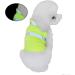 Buy Villcase Reflective Safety Vest for Dogs | High Visibility Breathable Summer Clothing | Fluorescent Yellow Size L | Ideal for Walking Running Hiking - Buy Online on GoSupps.com