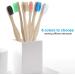 Eco-Friendly Bamboo Toothbrush for Adults - Soft Hair Sustainable Red Color - Buy Online on GoSupps.com