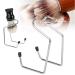 Premium Iron Alloy Razor Brush Holder - Stylish Shaving Brush Organizer for Bathroom | Ship Worldwide - Buy Online on GoSupps.com